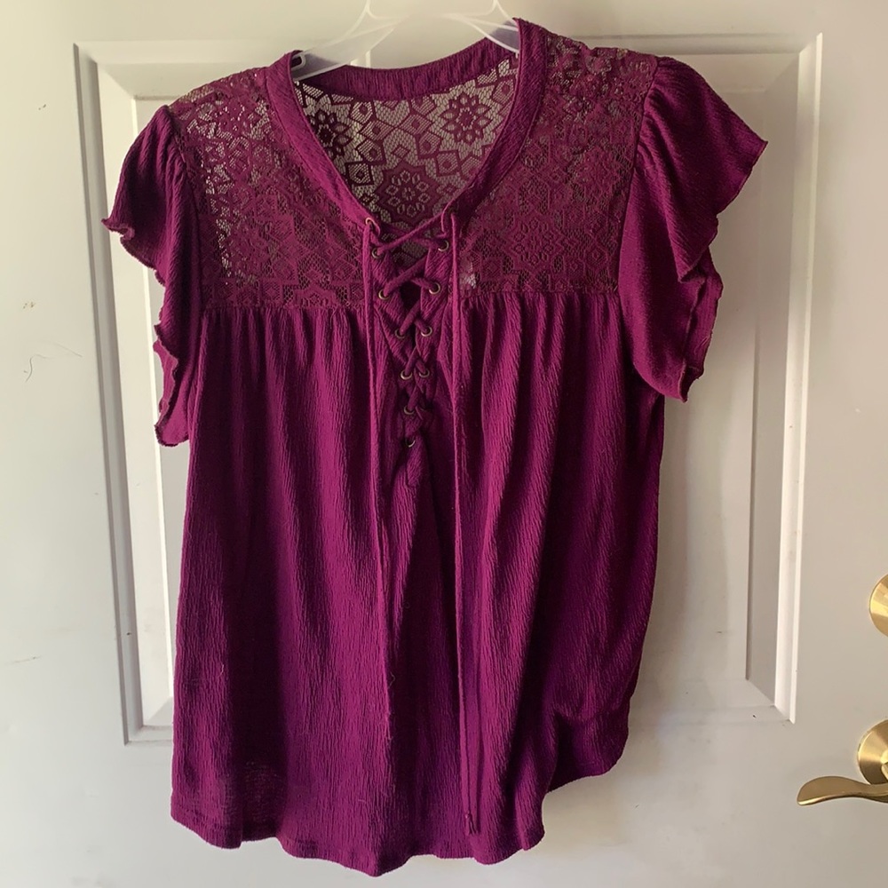 XL NoBo Lace-Up Shirt